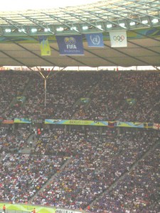 観客で埋まる2006年ドイツ・ワールドカップ会場